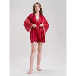 Mysthelle RED ROBE WITH BRALETTE and Thong-image-4