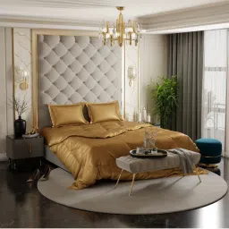 Stoa Paris Date Night Eternal Glow Gold Double Comforter-image-42