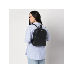 dkny accessories Fastrack Black Zip Mode Backpack image 1