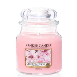 Yankee Candle Classic Medium Jar Cherry Blossom Scented Candles-image-71