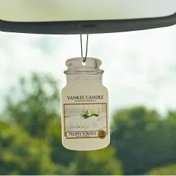 Yankee Candle Fluffy Towels Single Car Jar Air Freshener-image-37