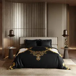 Stoa Paris Baroque 300 TC Sateen Ritzy Affair Printed King Comforter-image-29