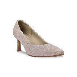 ROCIA By Regal Rose Gold Women High Pump Heels-image-69