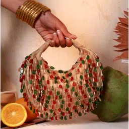 THE TAN CLAN Bella Multi-Color Half Handbag-image-44