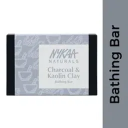 Nykaa Naturals Charcoal & Kaolin Clay Detox Bathing Soap-image-71