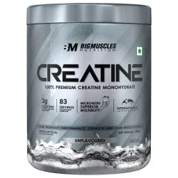 Bigmuscles Nutrition Creatine Monohydrate (83 Servings, Unflavoured) | ProHydrolase Enzyme Tech. for better absorption-image-23