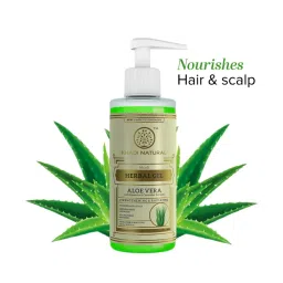 Khadi Natural Aloe Vera Gel with Dispenser for Breakouts, Itchy Skin and Hair Nourishment-picture-13