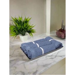 BIANCA Grey Extra Plush Turkish Terry Towels (Pack Of 4)-picture-16