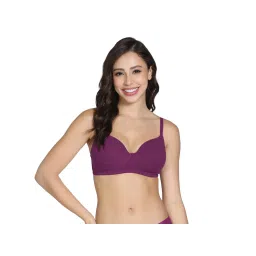 Zivame Raspberry Radiance Padded Non Wired 3-4Th Coverage T-Shirt Bra-picture-13
