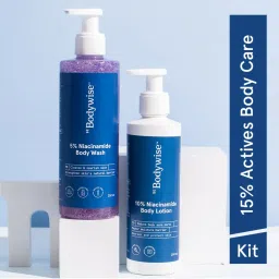 Be Bodywise 5% Niacinamide Body Wash + 10% Niacinamide Body Lotion For Bright Skin-image-46