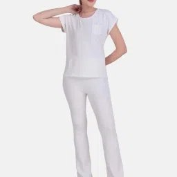 Wear Jukebox Whisper T-Shirt and Pant Women White-image-53