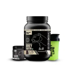 Beast Life Pro Concentrate Whey Protein Rich Chocolate 924g + Creatine 100g + Neon Shaker 500ml-picture-10
