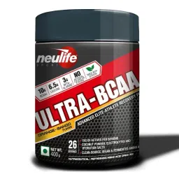 NEULIFE ULTRA-BCAA Leucine Dominant 4:1:1 BCAA with Beta-Alanine, Coconut Water & Electrolytes - Orange-Mango-image-87