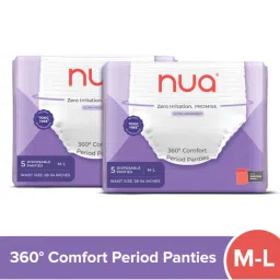 Nua 360° Comfort Period Panties - M-L (Pack of 2)-image-7