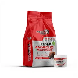 Muscle Garage DNA Anabolic Mass Gainer Muscle Growth & Recovery (4.5 Kg) With Creatine 100g-image-52