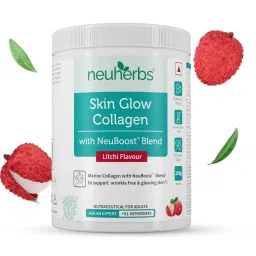Neuherbs Collagen Supplement - Skin Glow Marine Collagen Powder for Women & Men | Collagen with Hyaluronic Acid, Vitamin E & C, Biotin | Supports Glowing & healthy skin.-image-7
