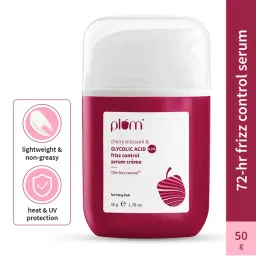 Plum Cherry Blossom & Glycolic Acid 0.3% Frizz Control Serum Crème-image-82