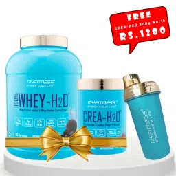 myfitness ® enrich your life MYFITNESS 100% WHEY-H2O Rich Chocolate + MYFITNESS CREA-H2O 30 Servings Fizzy Watermelon + FREE SHAKER BOTTLE 650ml-picture-37