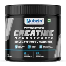 Blubein Micronised Creatine Monohydrate for Men & Women | Supports Lean Muscle Growth, Faster Recovery & Cognition | Unflavoured | Combo-picture-10