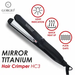 Gorgio Professional Premium titanium plate HairCrimper HC 03-image-2