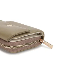 fastrack accessories Fastrack Olive Solid Wallet image 2