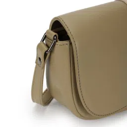 fastrack accessories Fastrack Olive Solid On The Go Sling Bag image 2