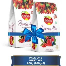 Eatriite Berry Mix 400g Cranberries, Cherry & Mix More | Real Dried Berries (200gx2)-picture-12