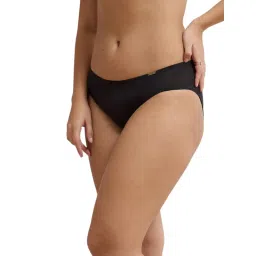 Amante Black Nylon Womens Hipster image 2