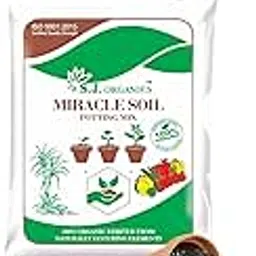 SJ Organics Miracle Soil Potting Mix and Fertilizer for Plants (5 kg)-picture-33