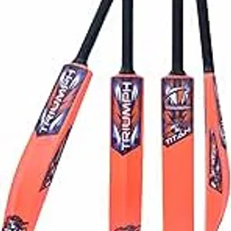 babbler Triumph Titan Orange Plastic Cricket Bat Full Size, Plastic Bat for Tennis Balls & Wind Balls, Plastic Bat for 15 + Years-picture-18