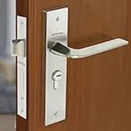Plantex Heavy-Duty Door Lock Set - Main Door Lock Handle Set/ 6-Lever Lock Mechanism with 3 Years of Warranty/Mortise Lock with 3 Keys, Brass Lock Body & Cylinder(8105 - Matt)-picture-16