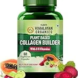 Vlado's Himalayan Organics Organic Collagen Builder for Hair and Skin With Biotin & Vitamin C (60 Capsules)-image-53