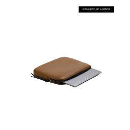 MIRAGGIO Brown Clover 16 Inch Laptop Sleeve image 2