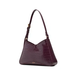 Aldo Julietta Womens Wine Sling Bag With Detachable Strap image 2