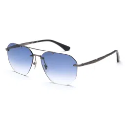 police accessories Police Rim Less Hexagon Shaped Sunglasses for Men -SPLF68K60584SG (60) image 2