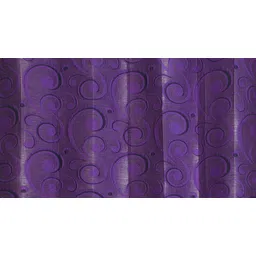 presto Purple Polyester Door Curtain image 2
