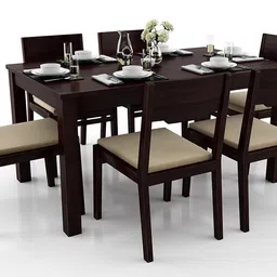 urban ladder Arabia 6 Seater Dining Table image 3
