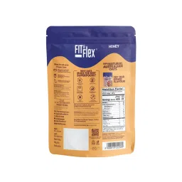 Fit And Flex Power Oats | High Protein, Zero Sugar, Ready To Eat Baked Oats, Peanut Butter Chcoclate + Honey, 400g each | NO COOKING REQUIRED | Pack of 4 image 2