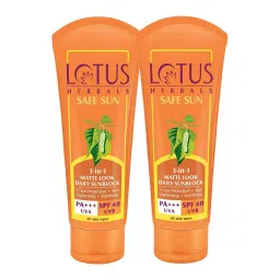 lotus herbals Lotus Safe Sun Tinted MatteLook Super Saver Combo image 2
