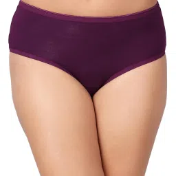 Clovia 3 Modal Mid Waist Solid Hipster Panty- Everyday Comfortable Fit (Pack Of 3) image 2