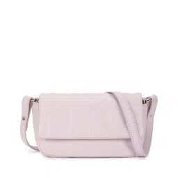 fastrack accessories Fastrack Purple Textured Cloud Quilt Sling Bag image 3