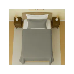 Mayfair Homes London 100 % Cotton 144TC Single Bedsheet with 1 pillow covers image 3