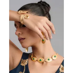 BaalaJewels Gold Twist Turn Kada image 3