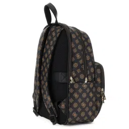 guess fashion Guess Brown Printed Backpack image 3