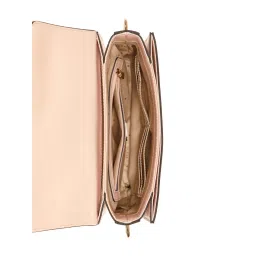 guess fashion Guess Pale Rose Pink Solid Corina Sling Bag image 3