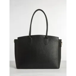 FARGO Ornate Black Tote Bag with Detachable Strap (S) image 3