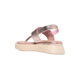 Monrow Pink Flatform Sandals image 3