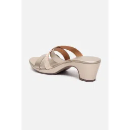 Allen Solly Women Casual Rose Gold Heels image 3
