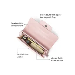 dkny accessories Fastrack Blush Muse Shoulder Bag - Pink image 3