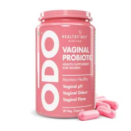 healthyhey nutrition HealthyHey ODO Vaginal Probiotics for Women pH Balance with Prebiotics & Lactobacillus Probiotic Blend - Vaginal Health Supplement - Promote Healthy Vaginal Odor & Vaginal Flora - 30 Veg Capsules-picture-29